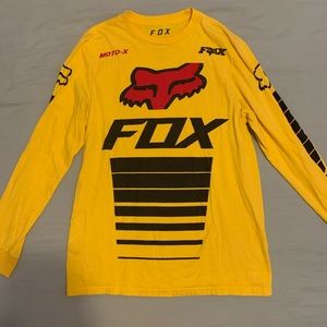 fox motorsport long sleeve